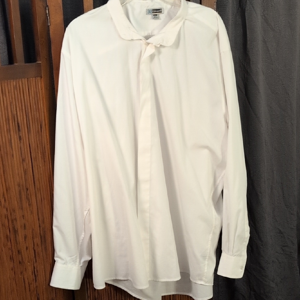 Classic White Men's Shirt